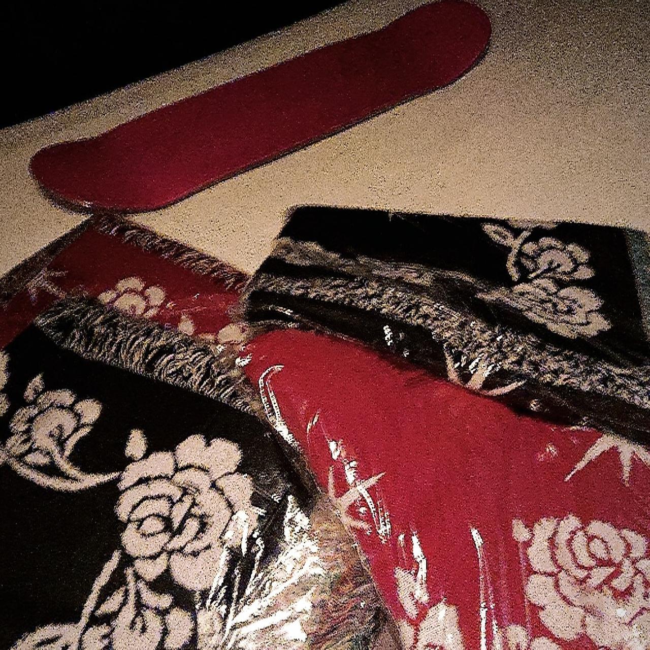 Supreme virgin Mary blanket & skateboards | Depop
