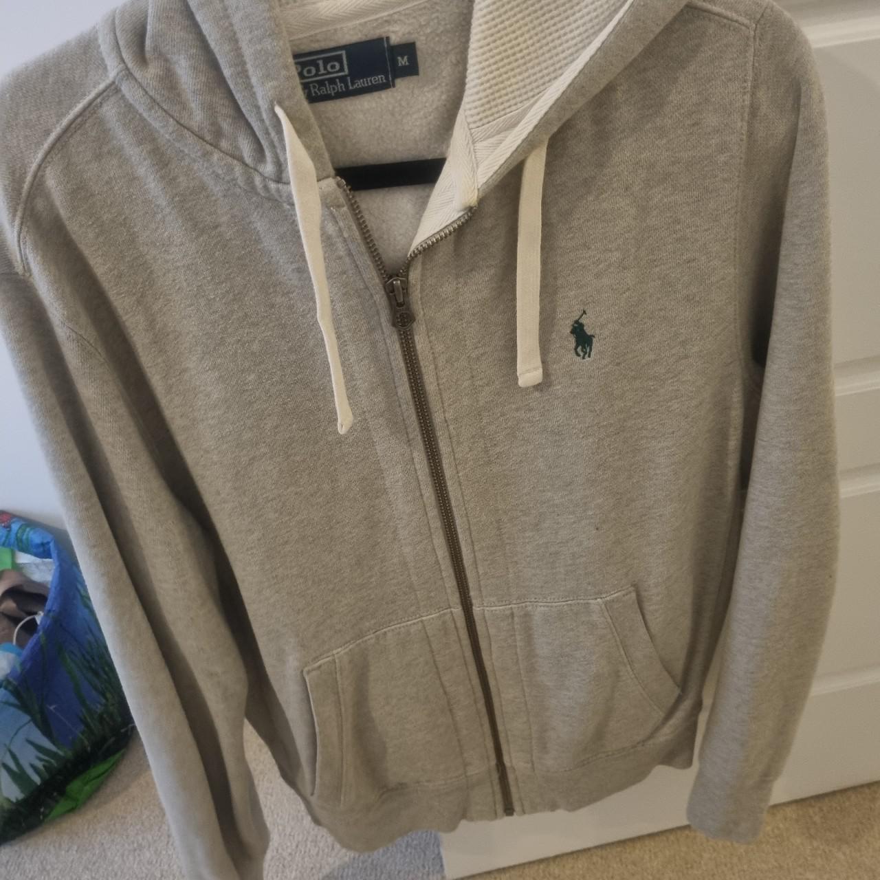 genuine ralph lauren hoodie size M good condition... - Depop