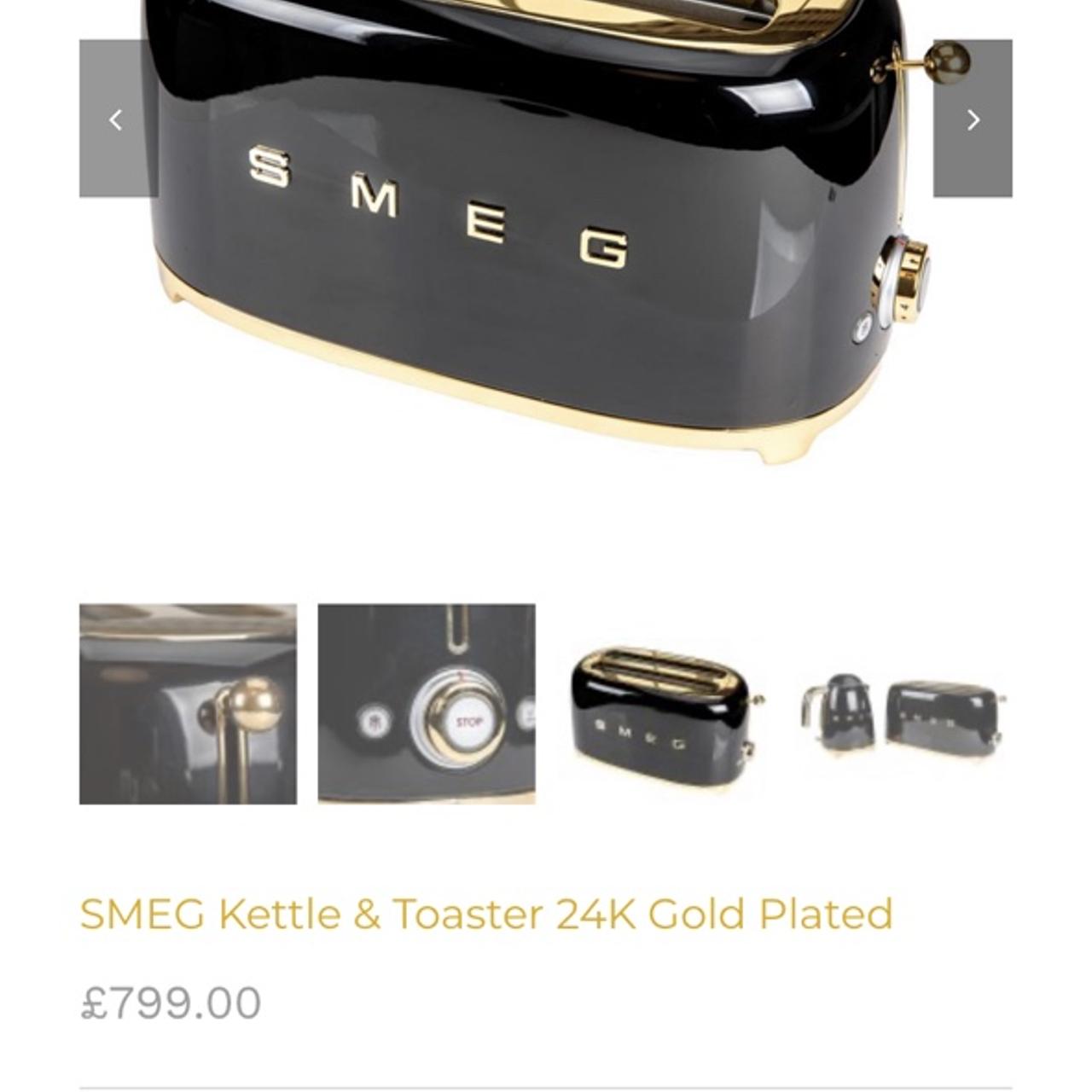 SMEG Kettle 24K Gold Plated