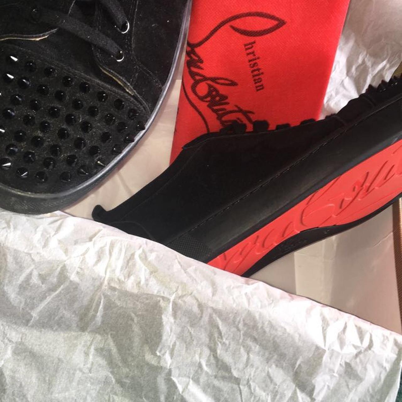 Christian Louboutin Spike Black sneakers Size