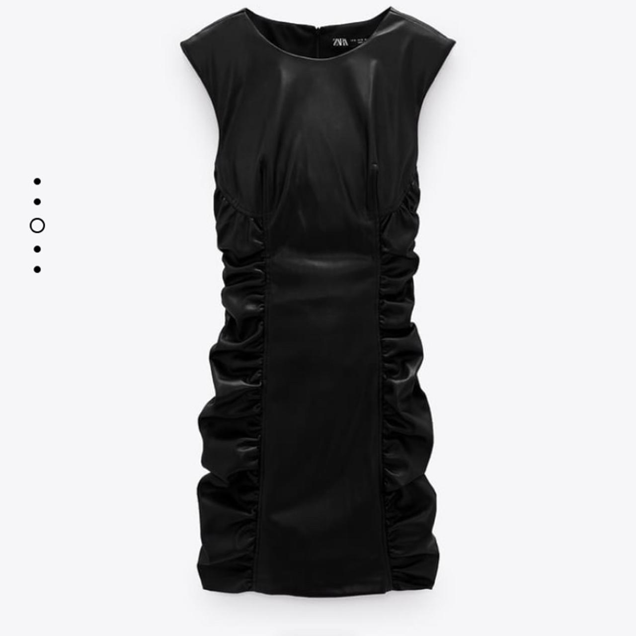 Zara Women's Black Dress Depop