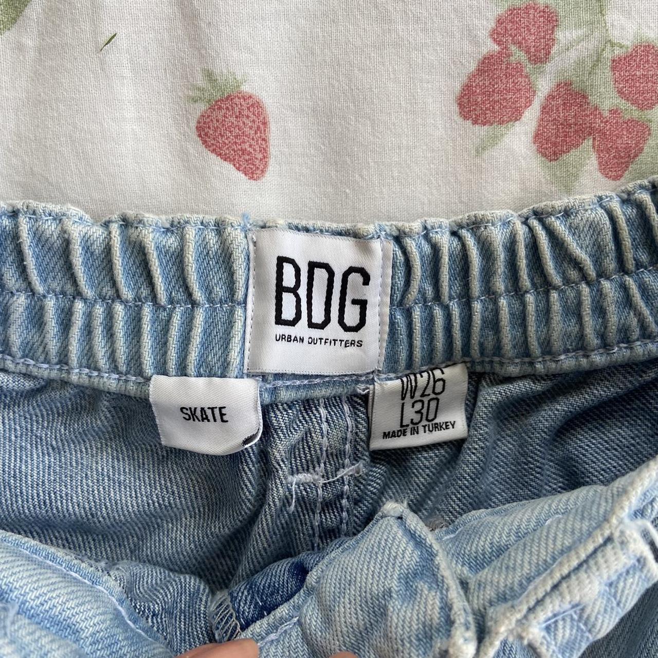 BDG duel denim patchwork jeans 26w 32l barely worn... - Depop