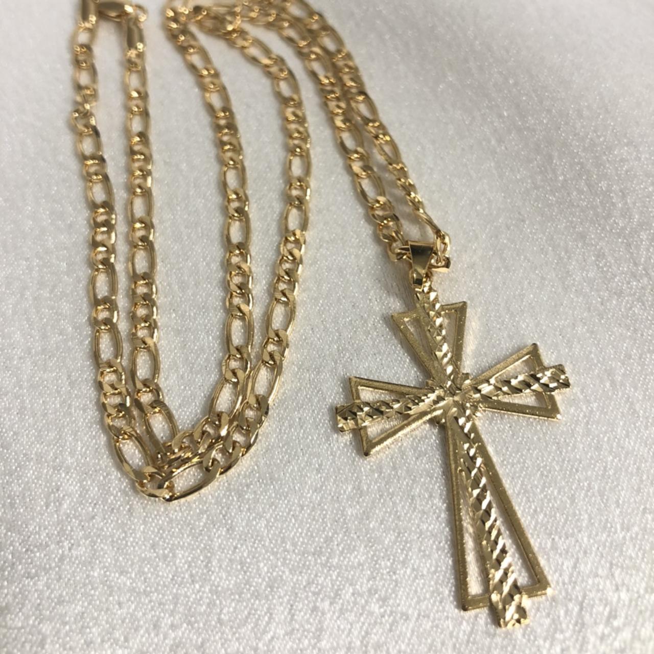 Mini Studded Cross Necklace – 18K Gold Plated – BMINI BONDI Modern Nappy  Bags