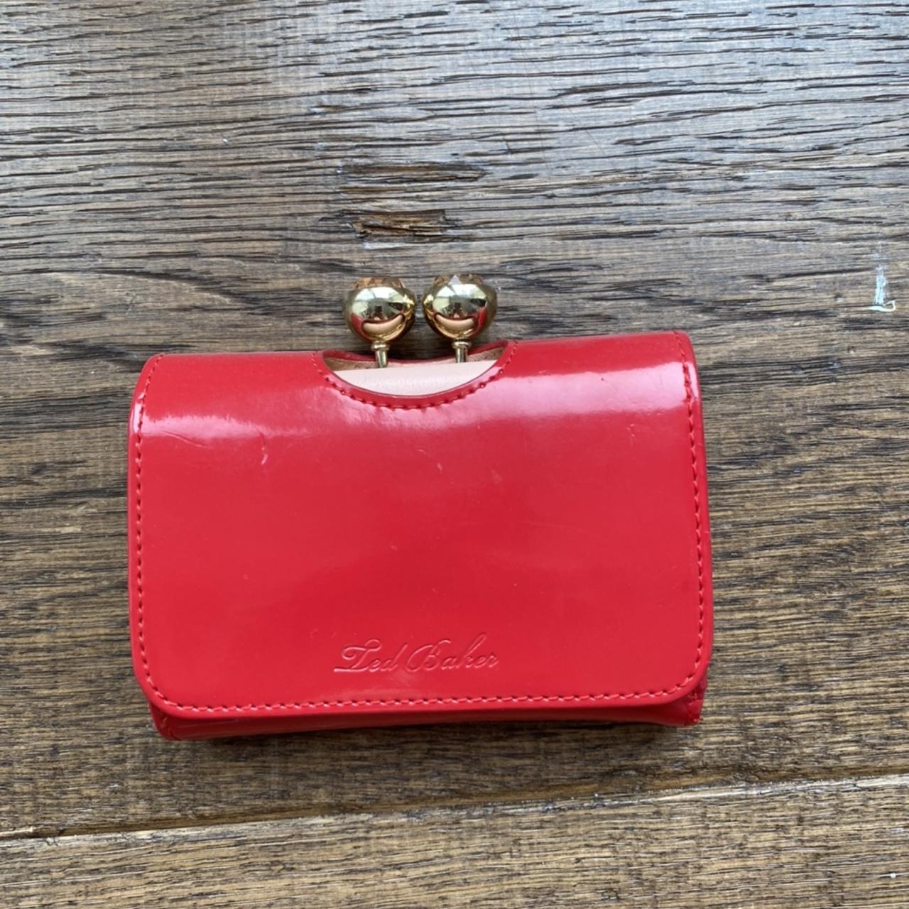 Ted baker hot sale red purse