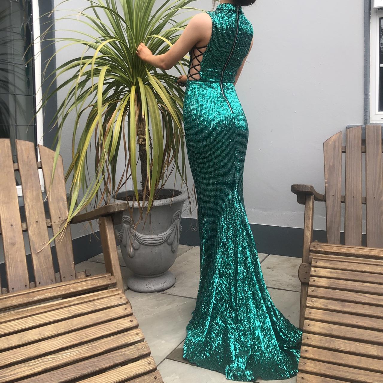 debs dresses emerald green