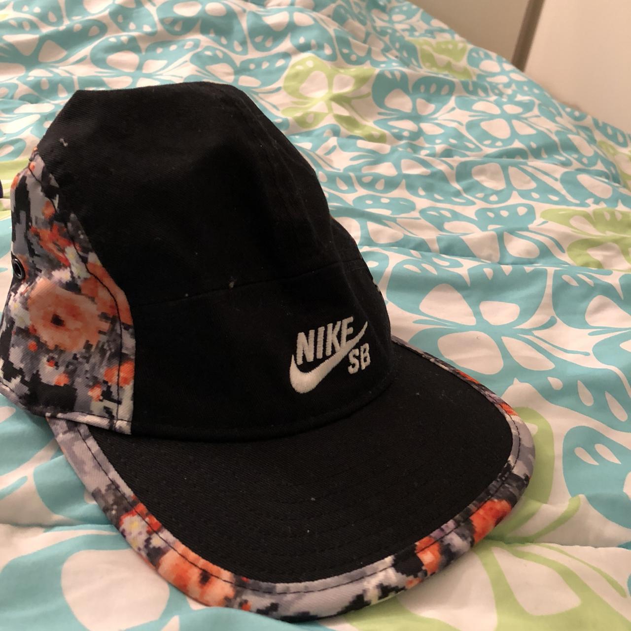 nike floral cap