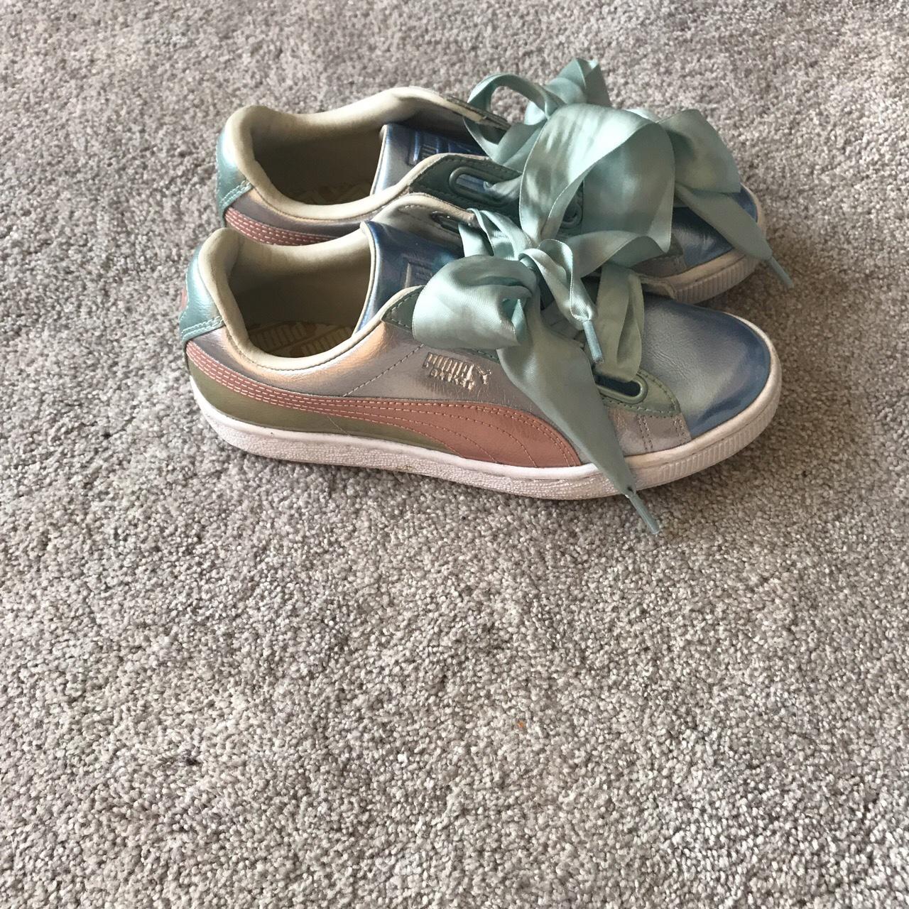 Puma fashion bow shoes