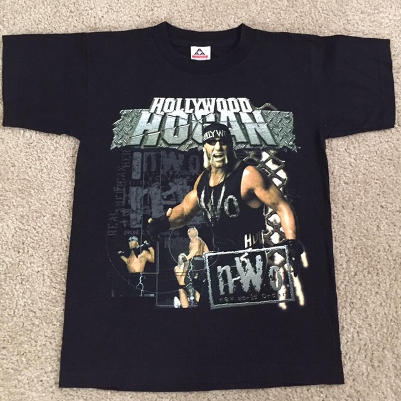 Vintage 90s Hollywood Hulk Hogan nWo shirt. Youth...