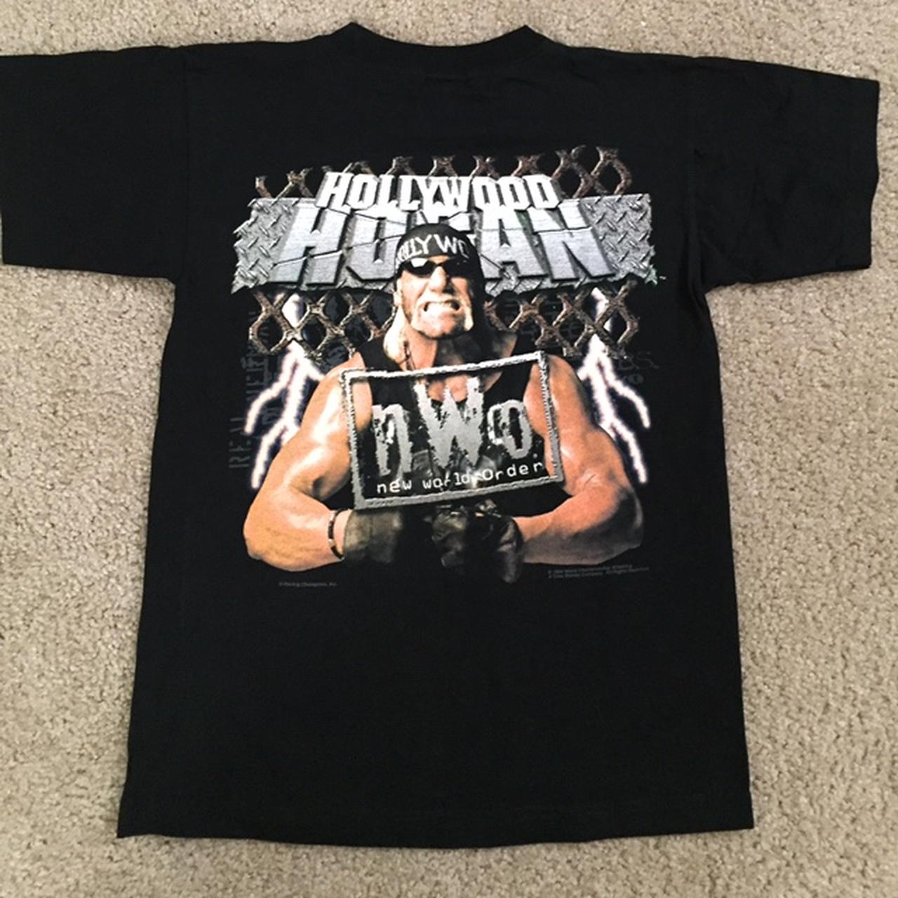 Vintage 90s Hollywood Hulk Hogan nWo shirt. Youth...