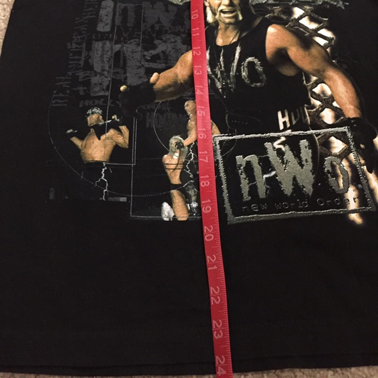 Vintage 90s Hollywood Hulk Hogan nWo shirt. Youth... - Depop