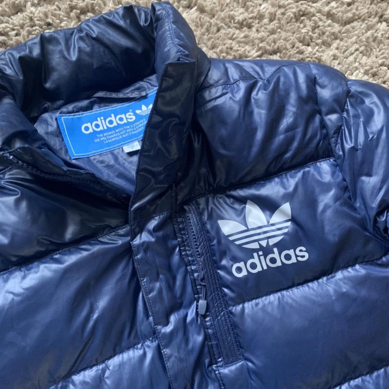 Adidas Women's and Blue Jacket | Depop