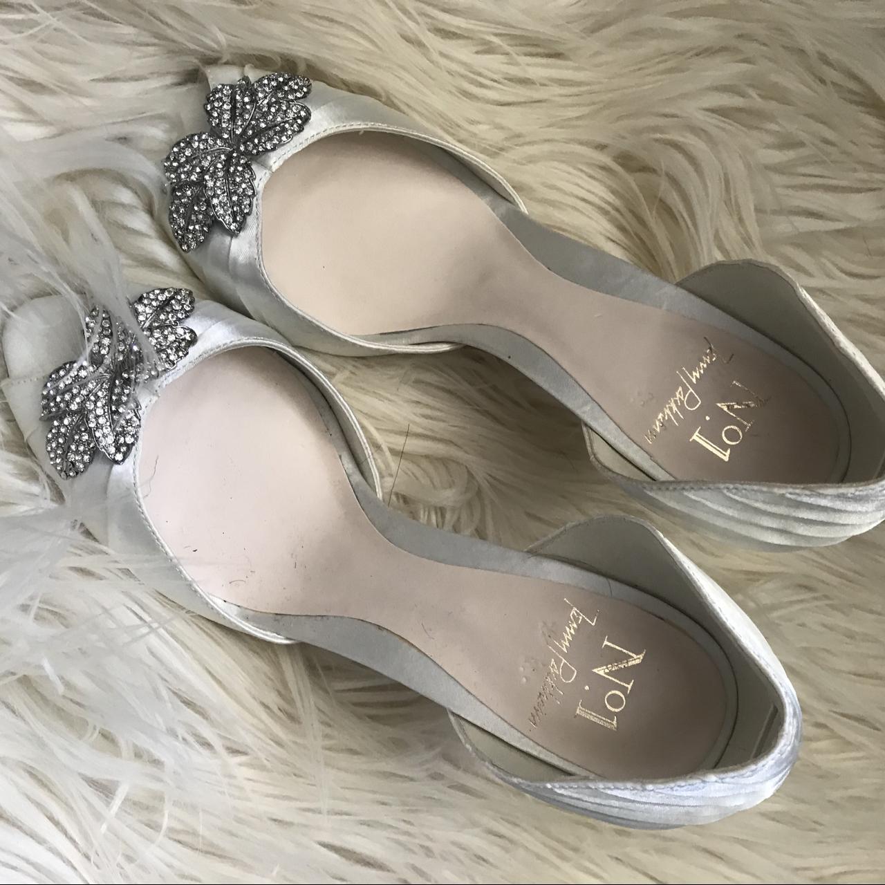 Brand new bridal shoes peep toe heels sandals rrp Depop