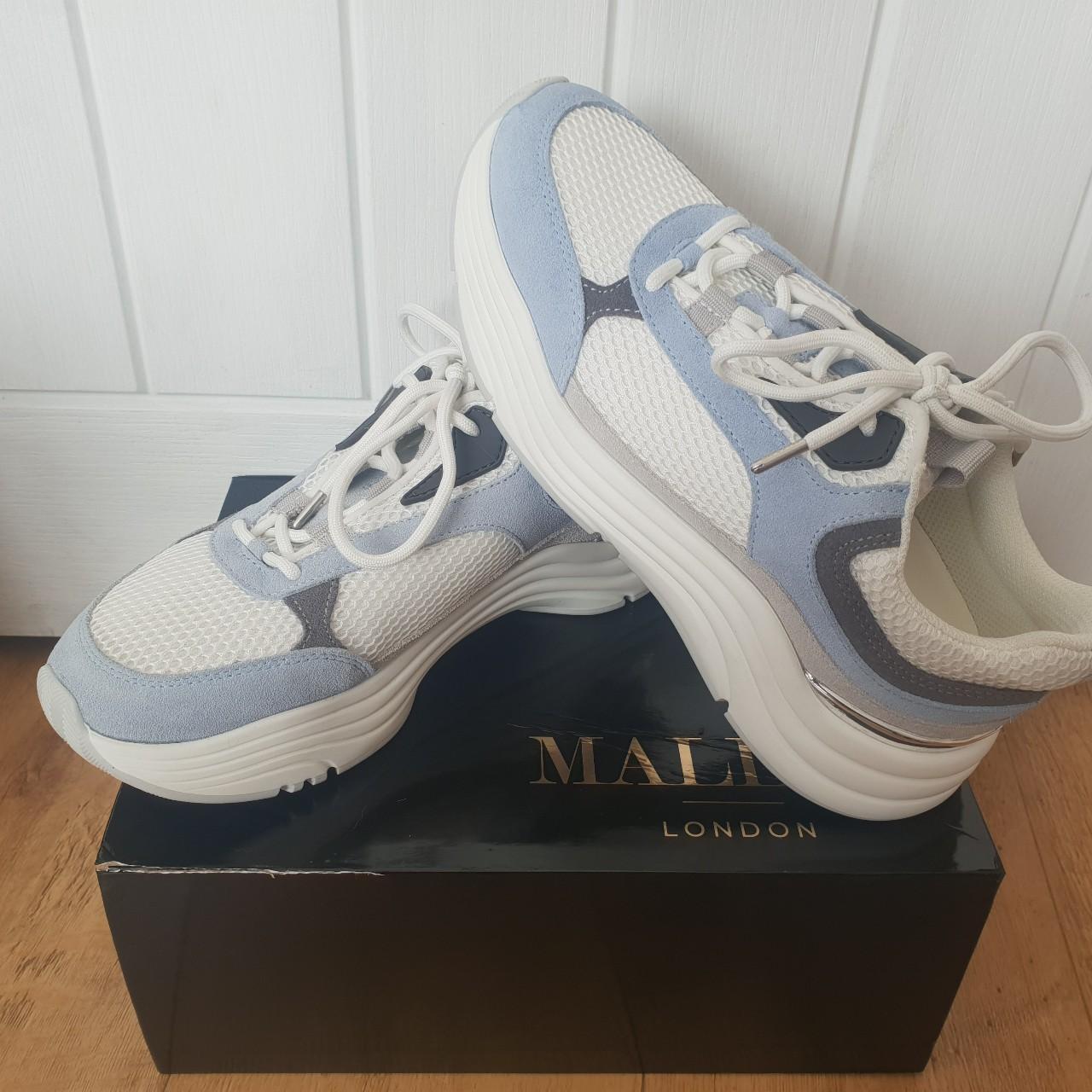 mens grey mallet trainers