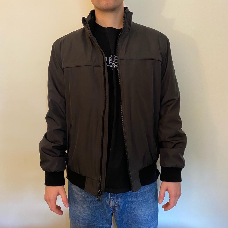 calvin klein ripstop bomber jacket