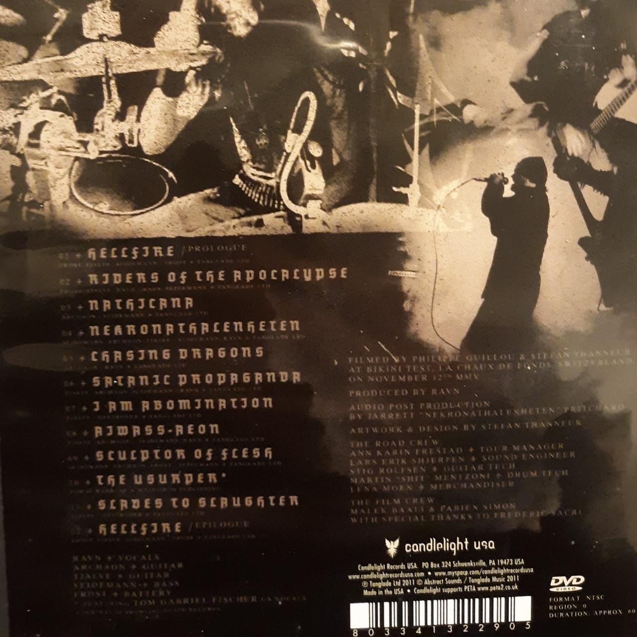 1349 Hellvetia Fire live concert dvd - Depop