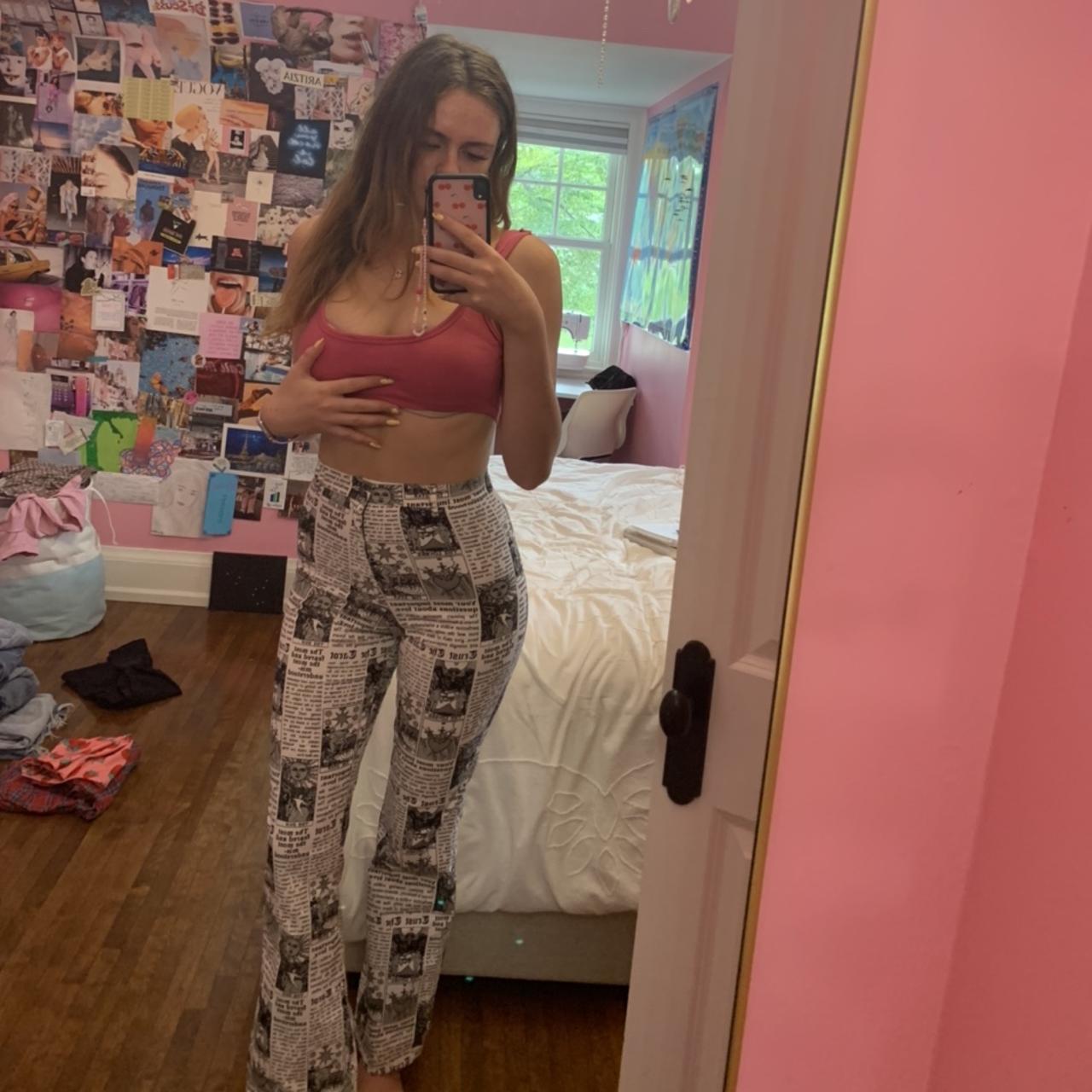 motel rocks newspaper pants