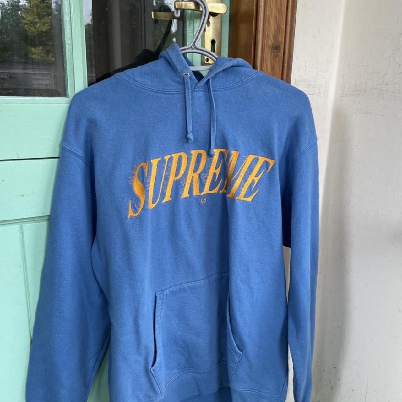 Supreme crossover hooded sweatshirt best sale pale royal