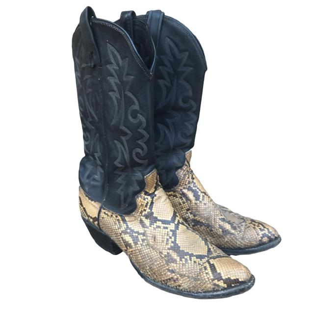 diamondback snakeskin boots