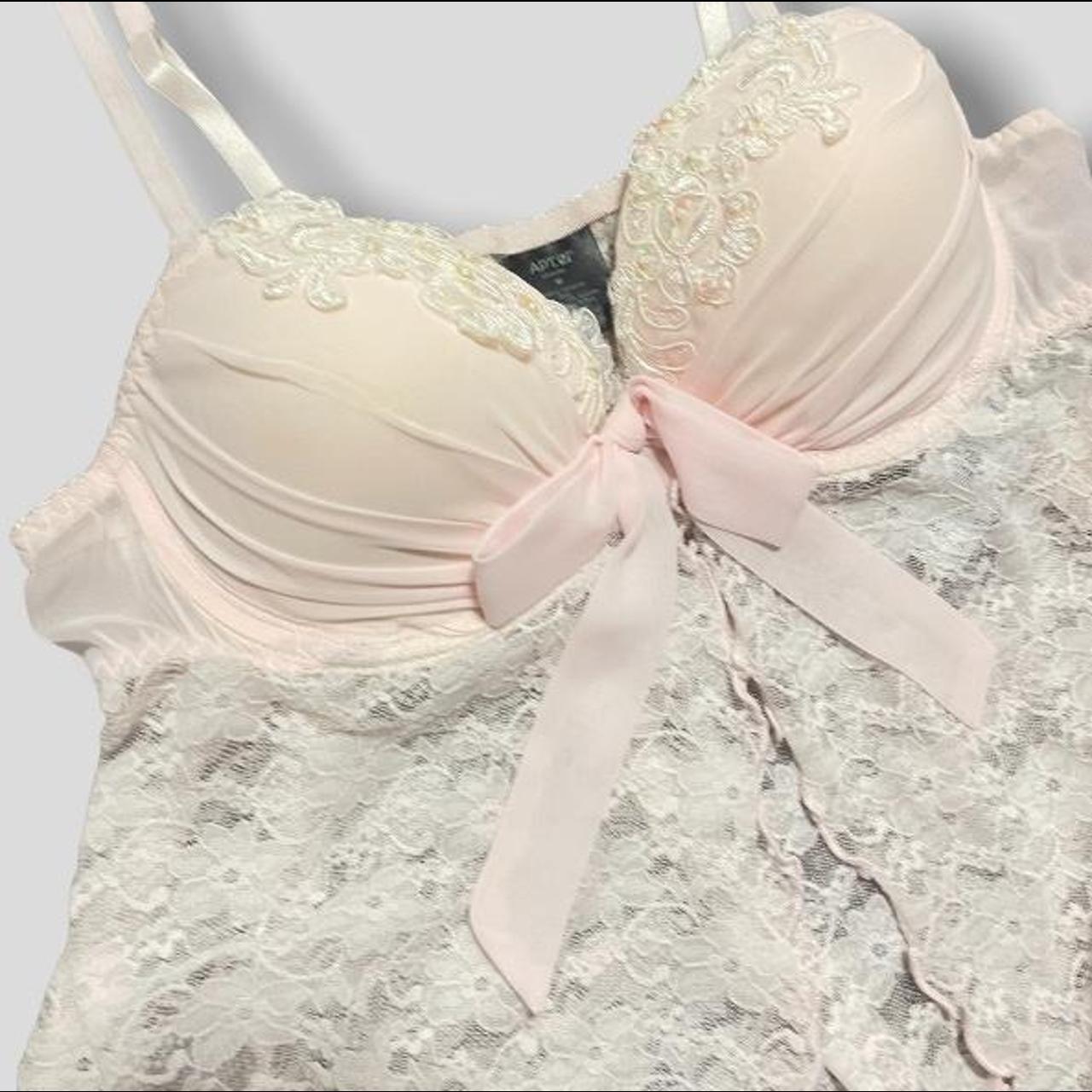 Y2K Pink Babydoll Top 💞 the lace detailing on this... Depop