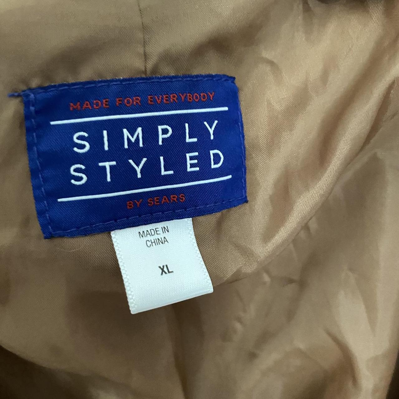 Simply styled jacket discount sears