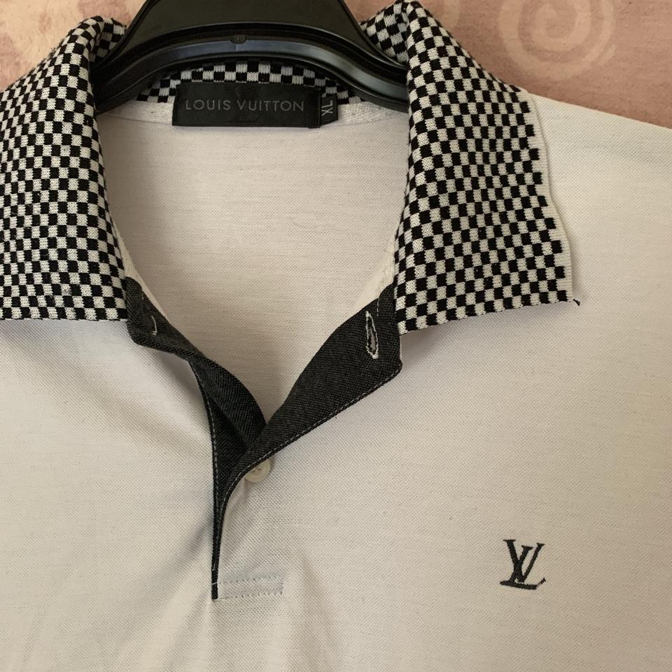 This Season men's long sleeve Louis Vuitton polo - Depop