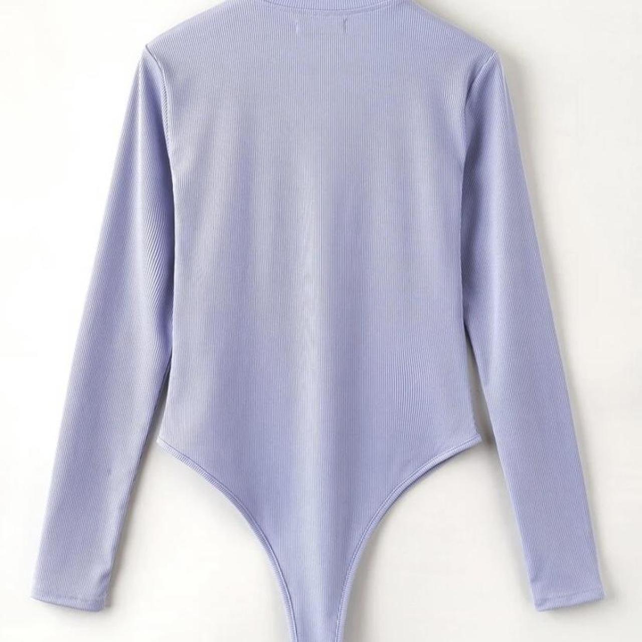 Women's Purple Bodysuit | Depop