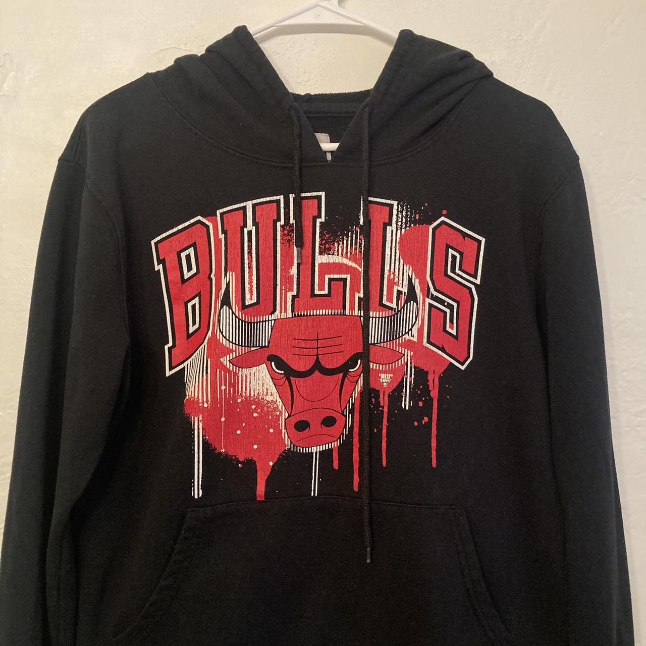 NBA Men's Black And Red Hoodie | Depop