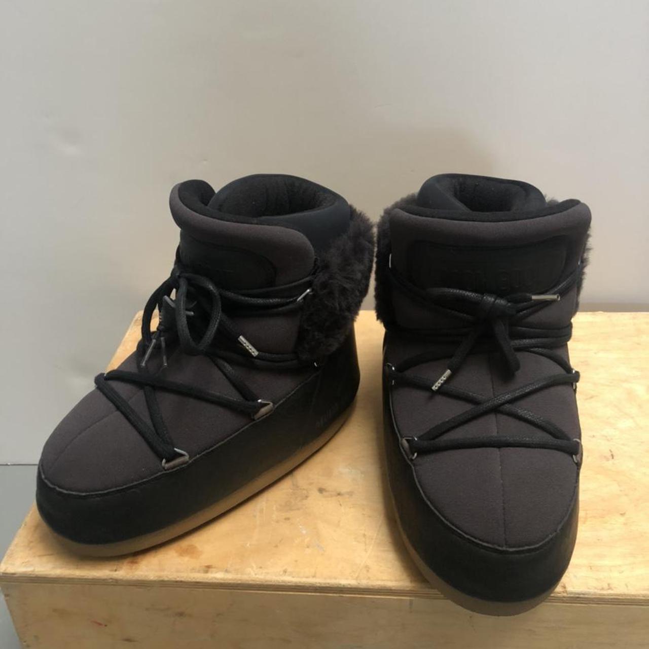 Technica original moon boots S1 135 in black and... - Depop