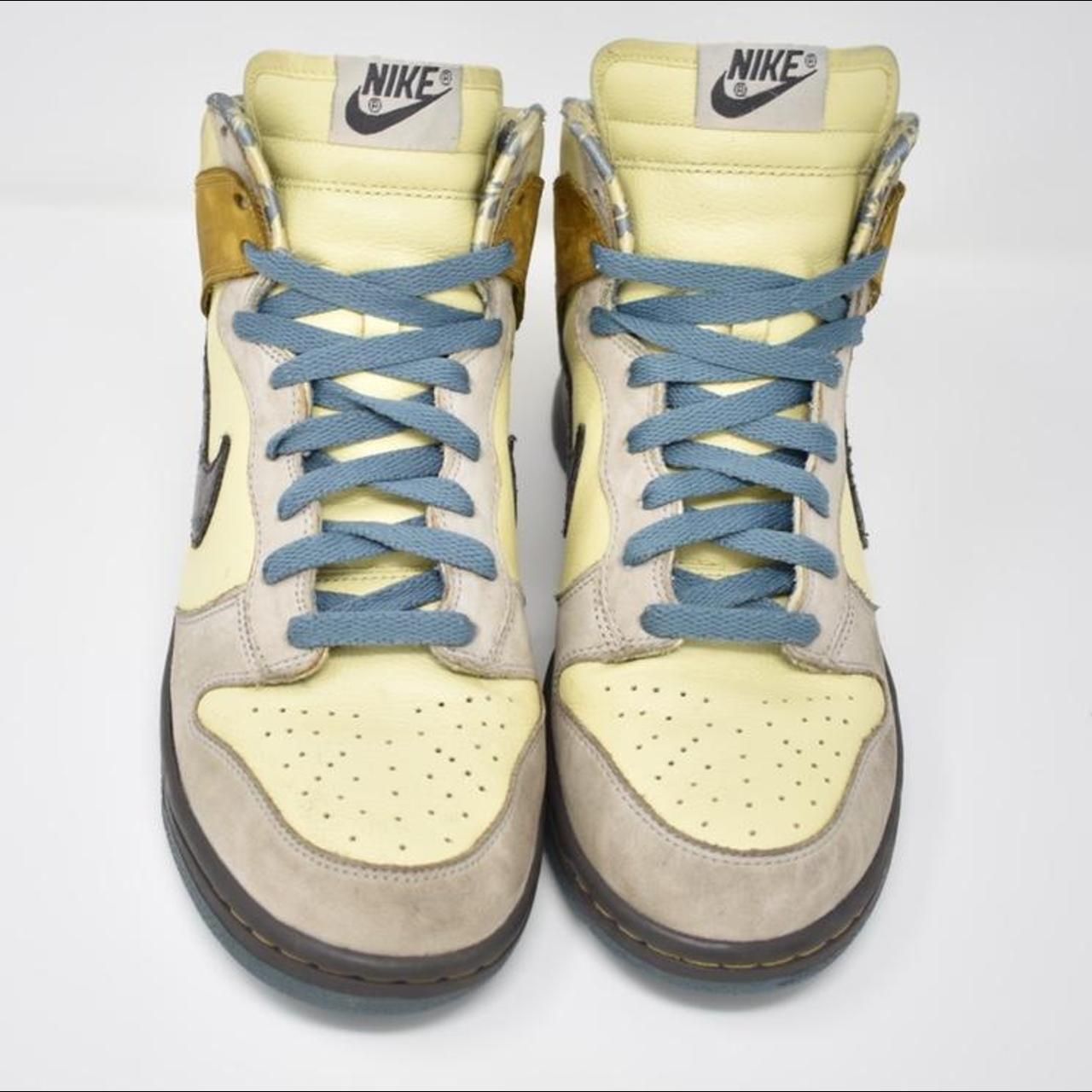 nike dunk high lemonade light sand