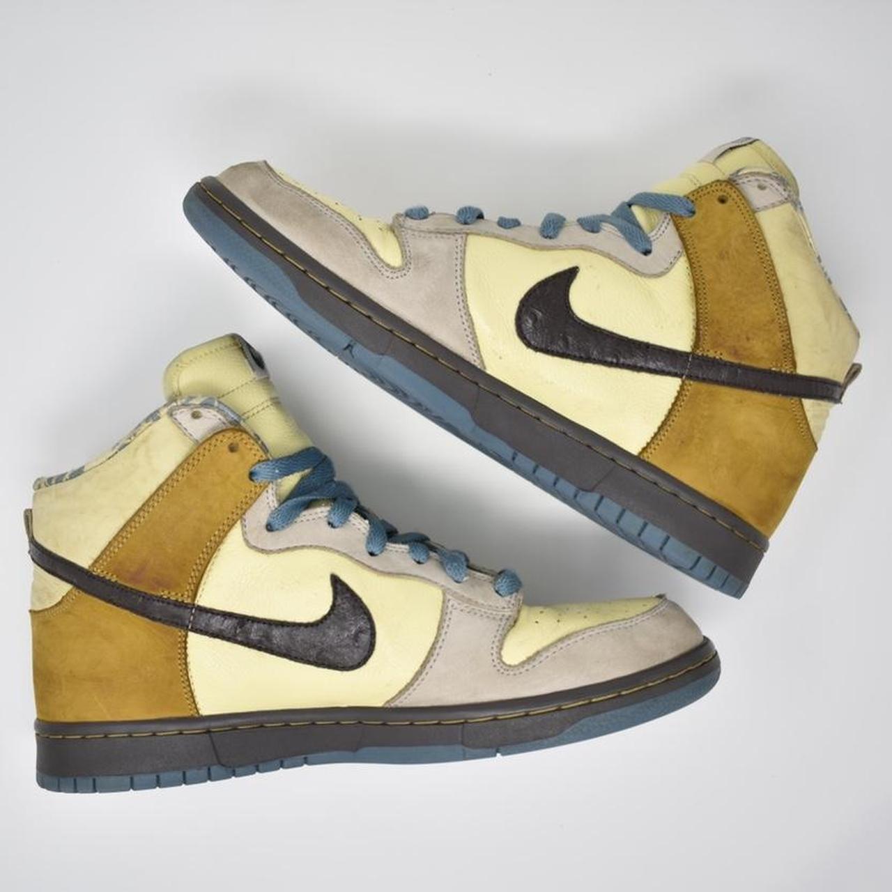 nike dunk high lemonade light sand