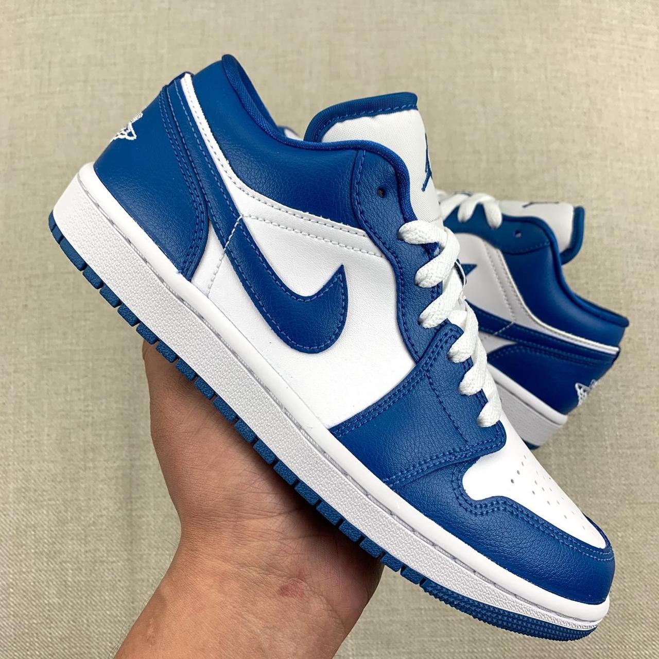 jordan 1 low storm blue