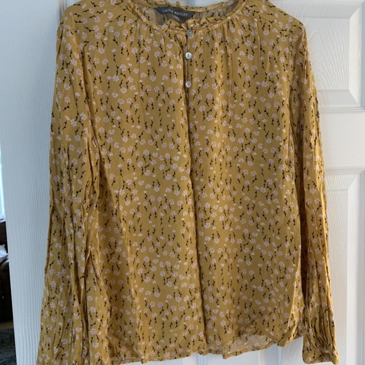 Laura Ashley Women's multi Blouse | Depop