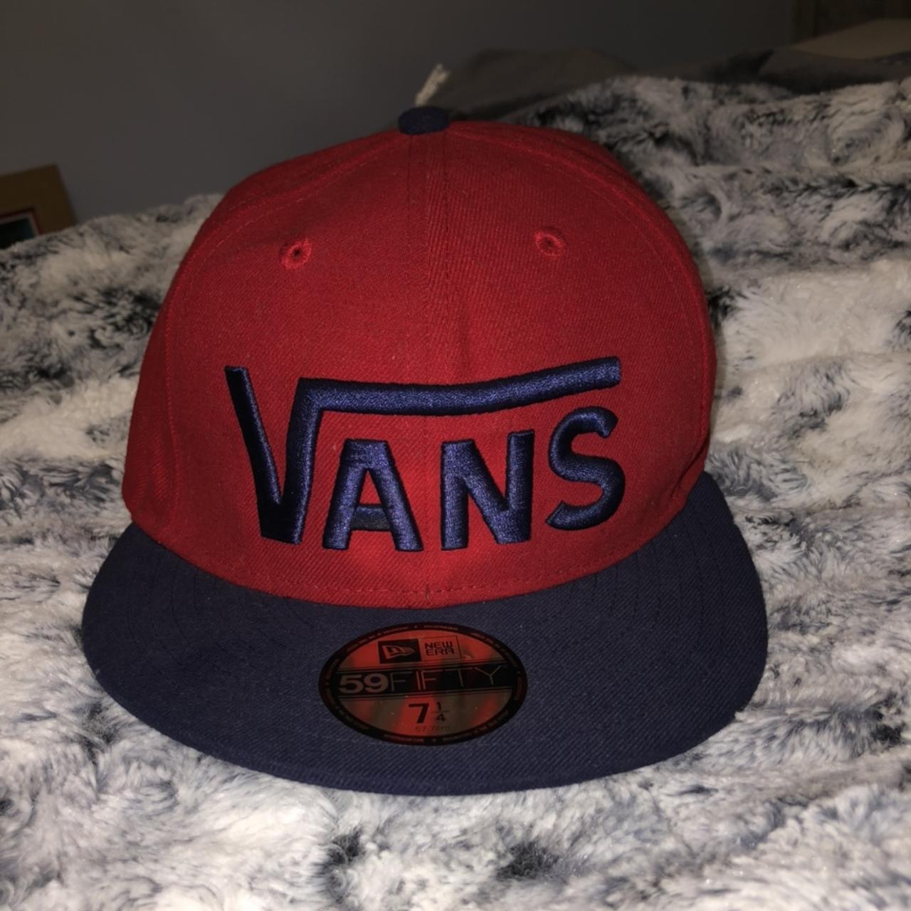 Vans deals red cap