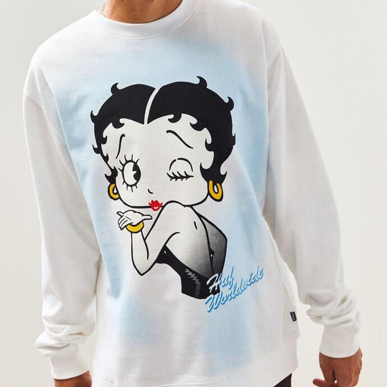 betty boop nike sweatshirt