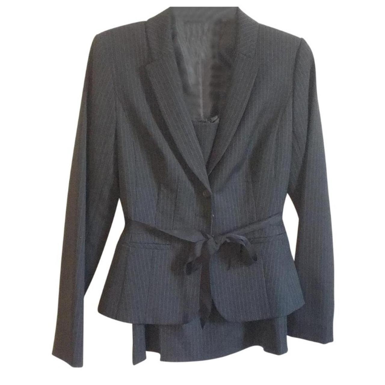 Gorgeous Halogen pinstripe business suit with button... - Depop