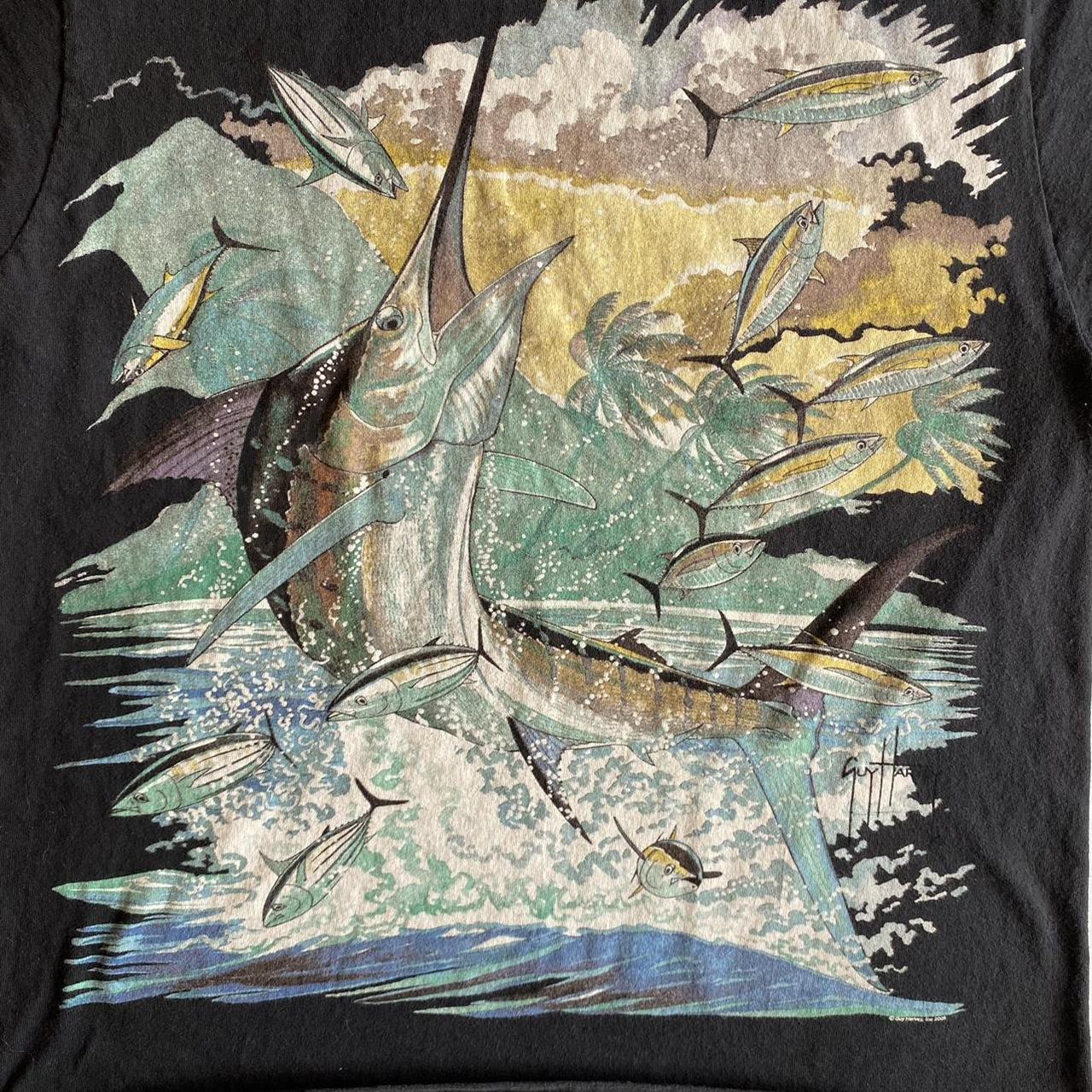 Guy Harvey Women's Black T-shirt (2)