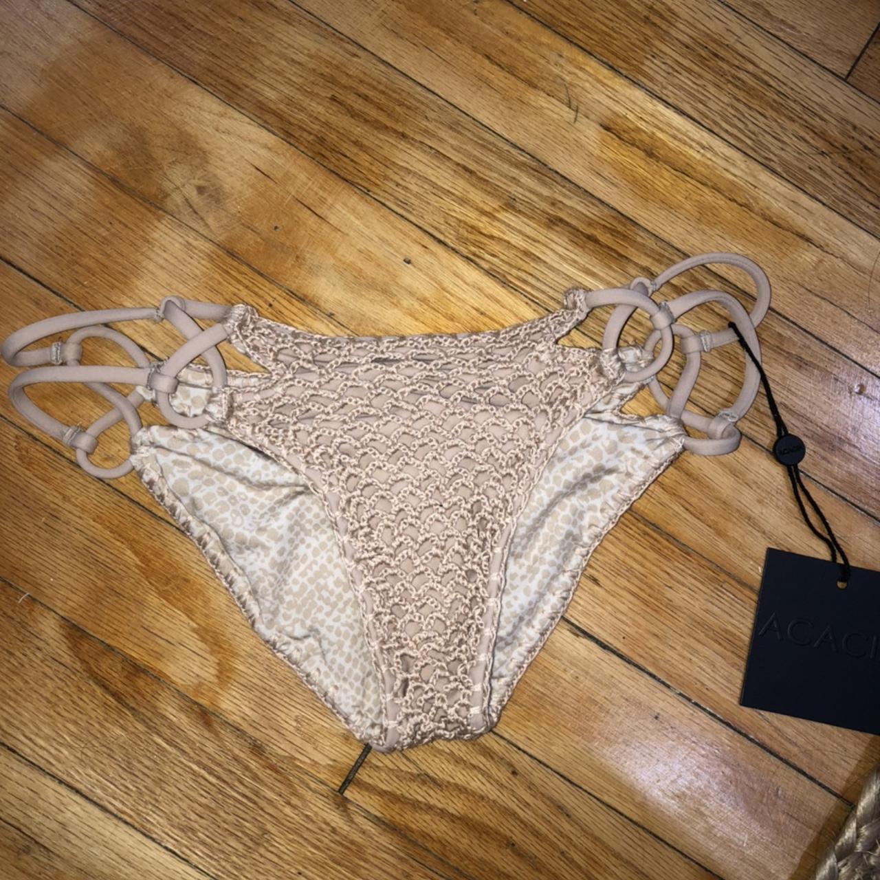 Acacia Swimwear Knit Bikini Bottoms Size Xs Depop