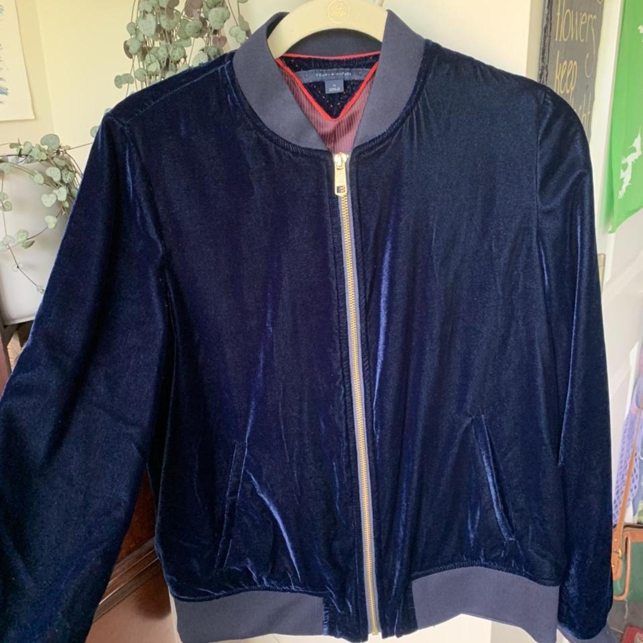 Tommy Hilfiger Women's Bomber Jacket - Navy/Gold … - image 1