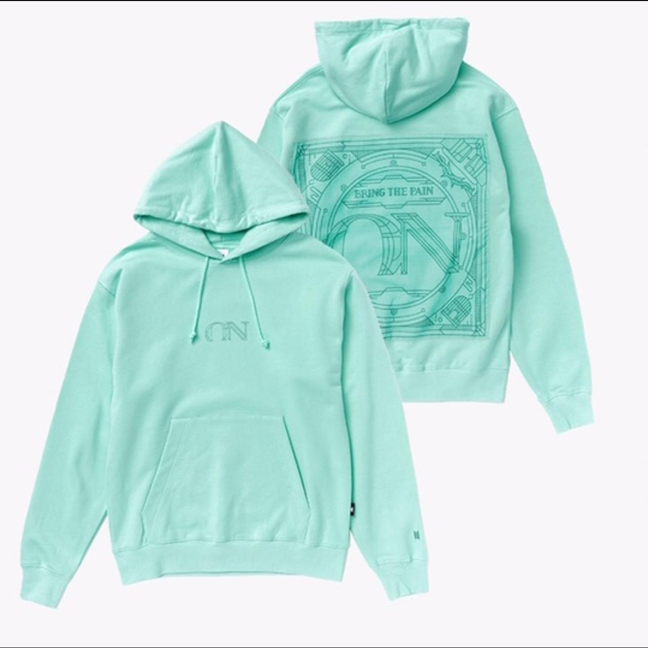 NWT: BTS ON Bring the Pain Gray Hoodie Adult Size XL