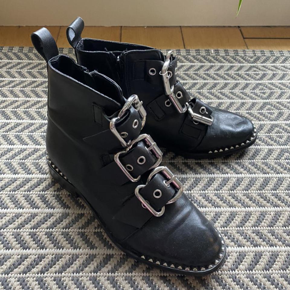 Topshop alfie hot sale buckle boots