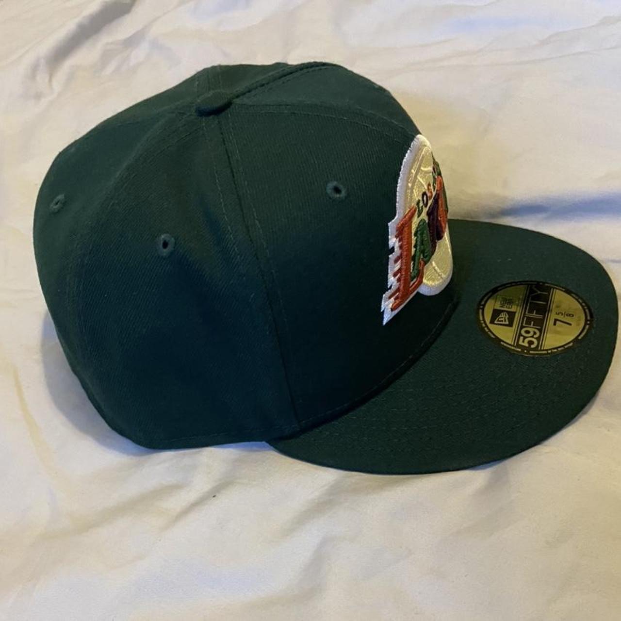 NEW ERA LA LAKERS NBA DARK GREEN 59 FIFTY CAP SIZE:... - Depop