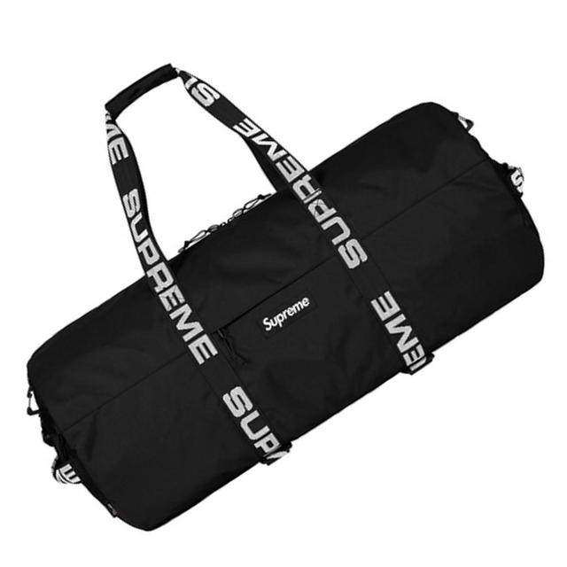 Supreme // Black Logo SS18 Duffle Bag – VSP Consignment