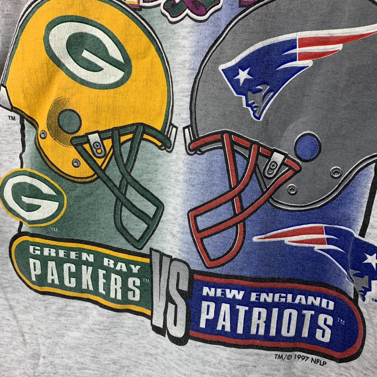 Vintage Superbowl XXXI Green Bay Packers vs New - Depop