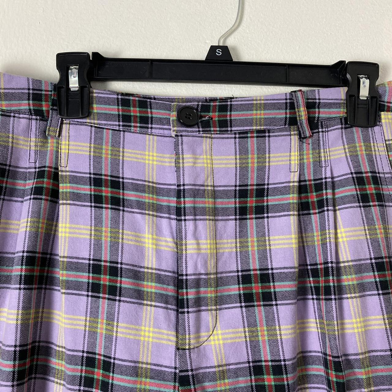Product Image 3 - Pastel Purple Plaid Trousers from