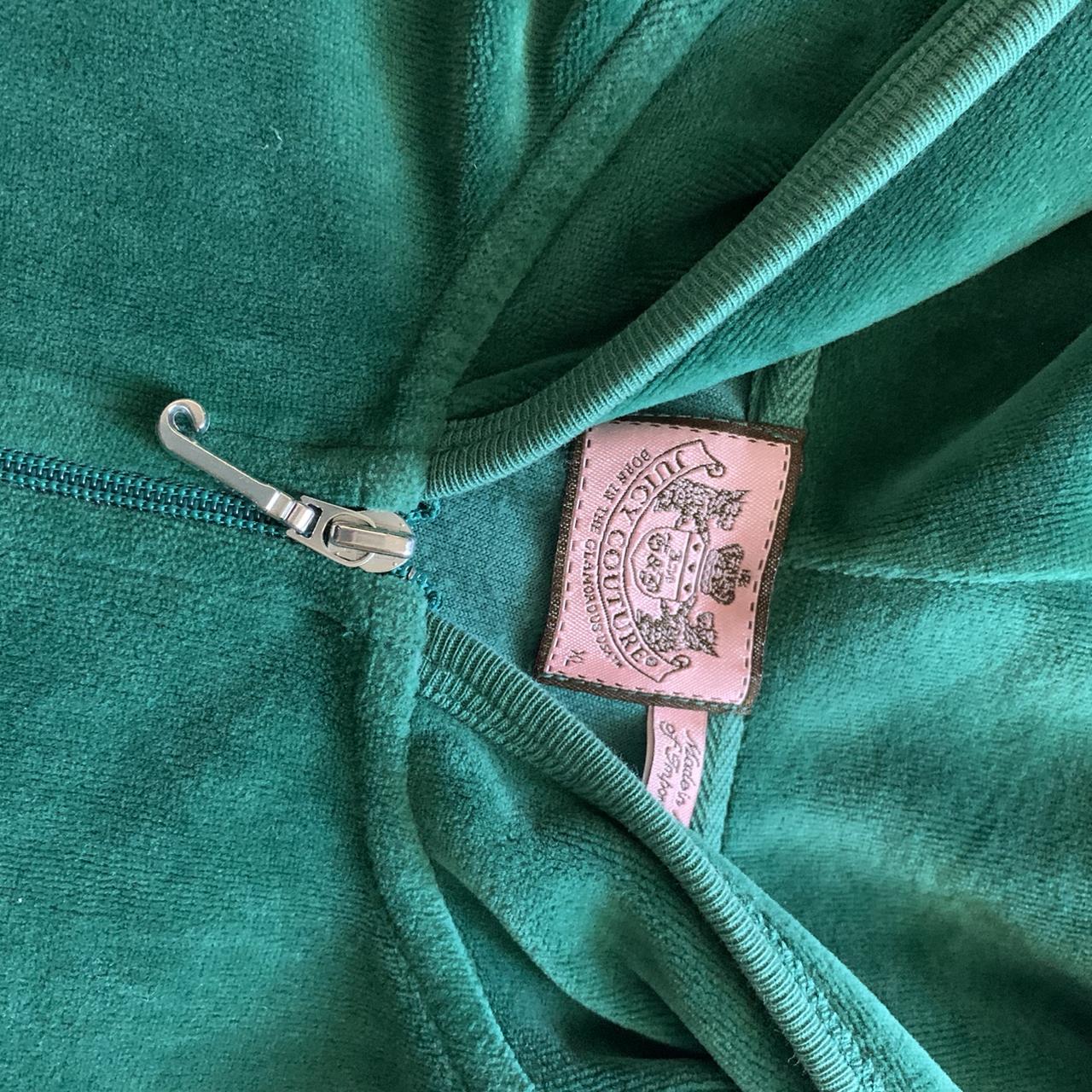 gorgeous emerald green juicy couture jacket! the... - Depop
