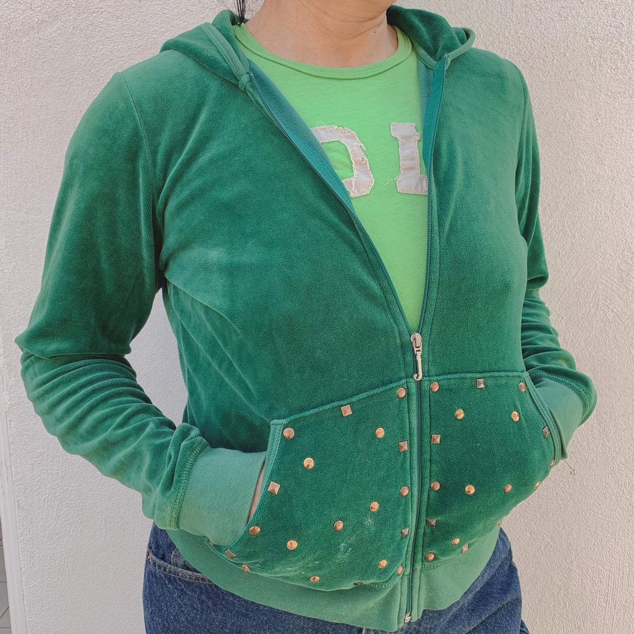 emerald green juicy couture tracksuit