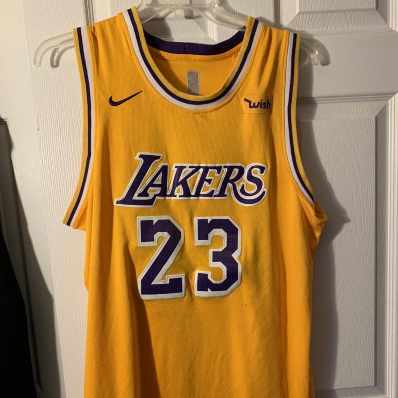 LeBron James Los Angeles Lakers Gold 23 Jerseys