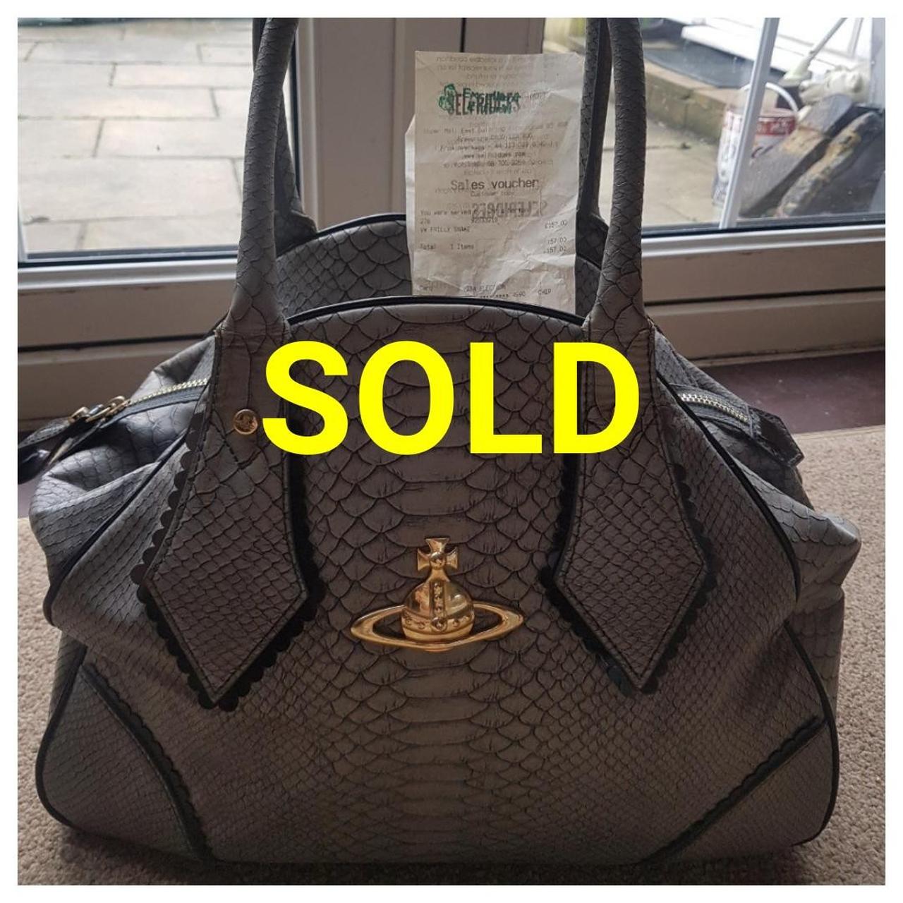 Vivienne westwood discount frilly snake bag