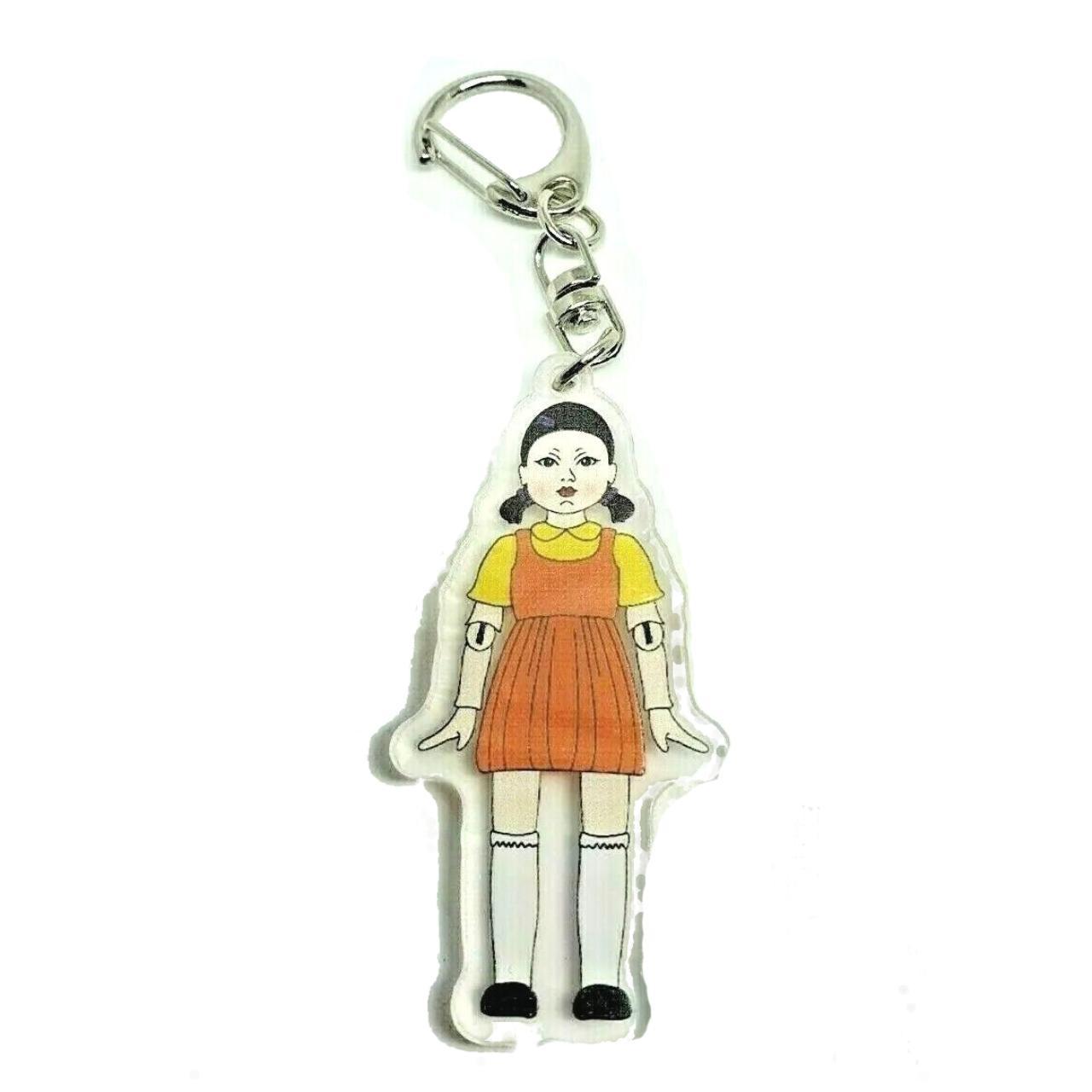 Squid Game Girl Acrylic Key ring The key ring is... - Depop