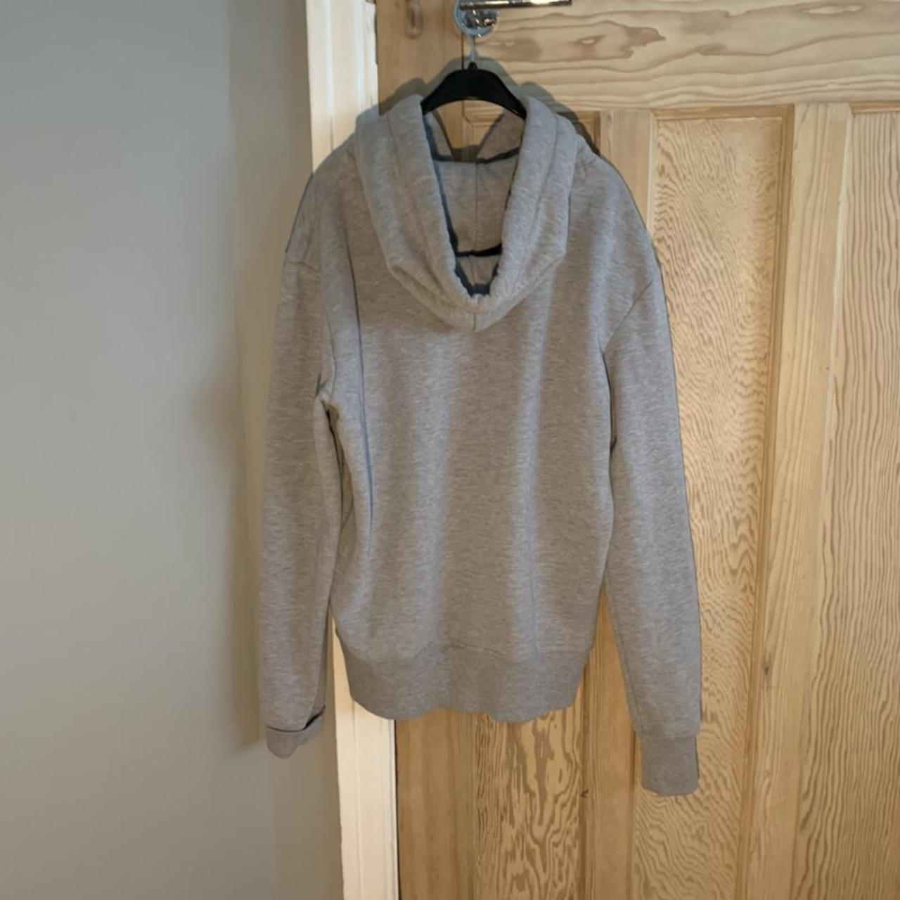 Super dry grey hoodie. Size: M. Supercool grey... - Depop